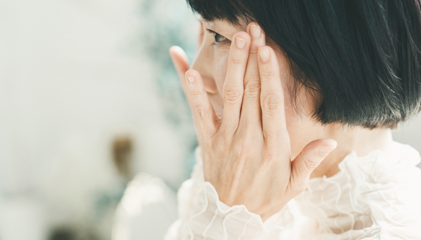 眼科検査を受けるお子様