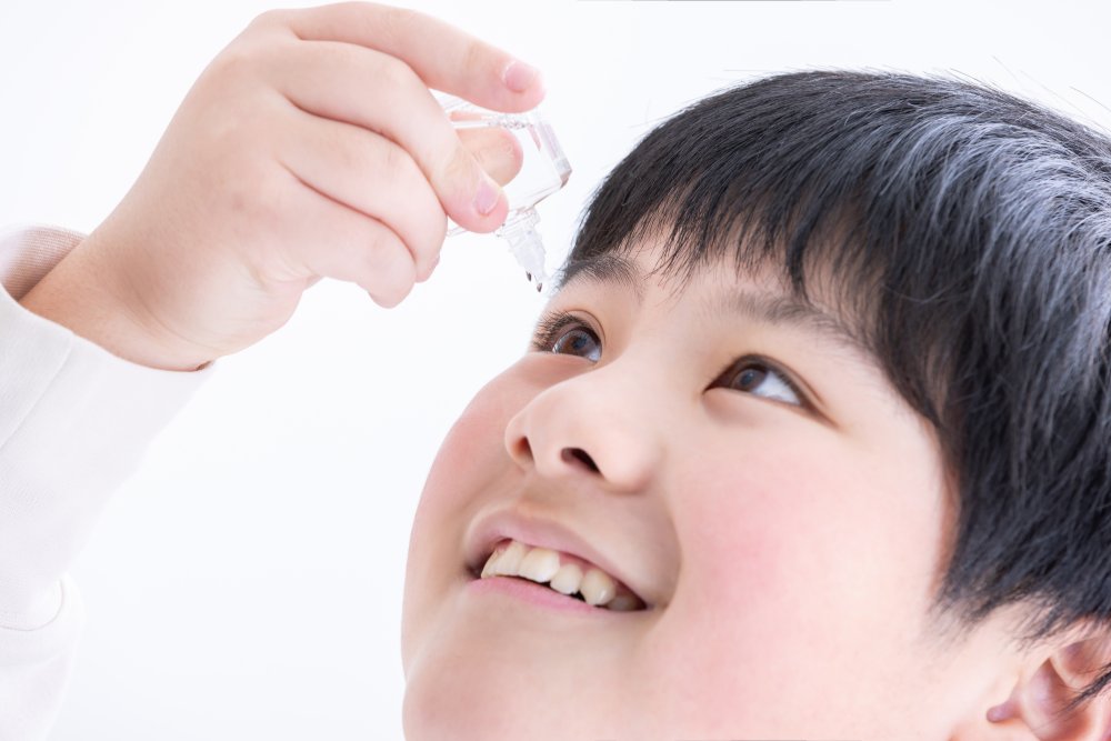 点眼治療の開始