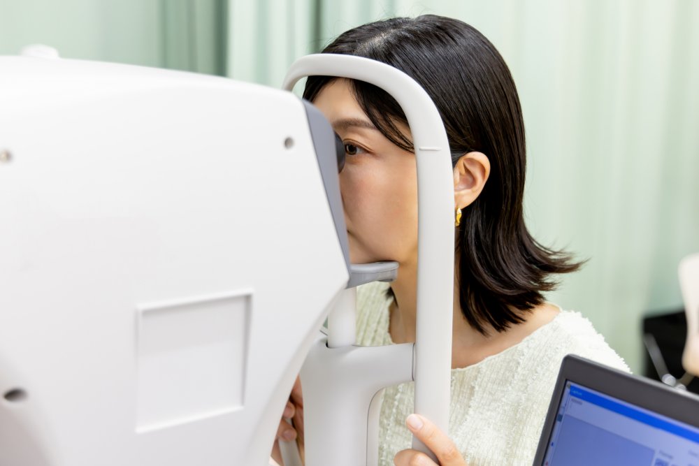 近視抑制治療前の検査